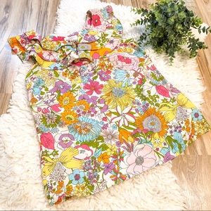 🌻3/$15🌻 FLORAL RUFFLE TANK